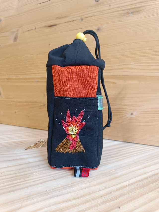 Food Pouch Brodée VOLCAN