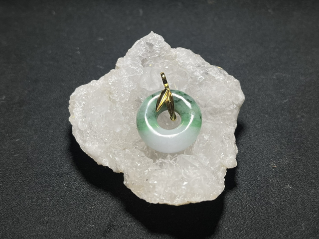 Pendentif Ping An Kou - Halo Bicolore