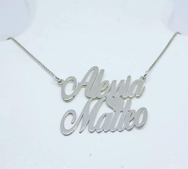 Piccole Gioie Collana Nomi Alessia e Matteo