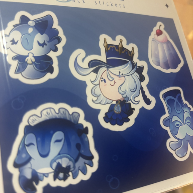 Planche Stickers: Furina