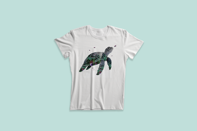 T-shirt enfant "Tortue marine"