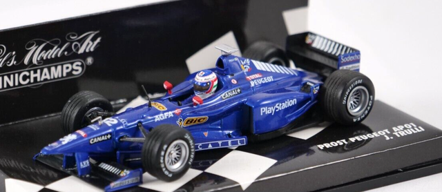 Prost Peugeot AP01 J. Trulli Minichamps 1:43 Formel 1