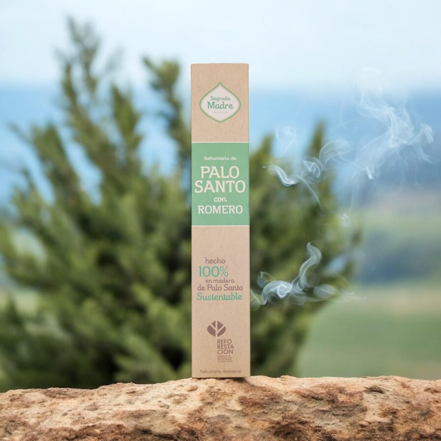 Palo Santo et Romarin - Encens Sagrada Madre