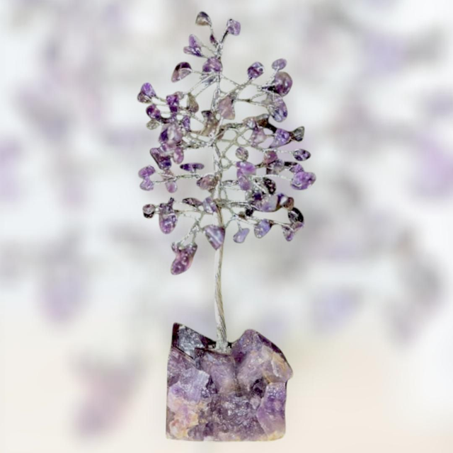 Arbre &quot;Améthyste&quot; sur druse d&#039;Améthyste 