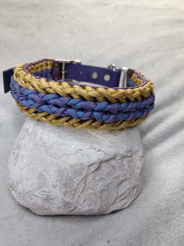 Golden Twist violet/or 38-46 cm