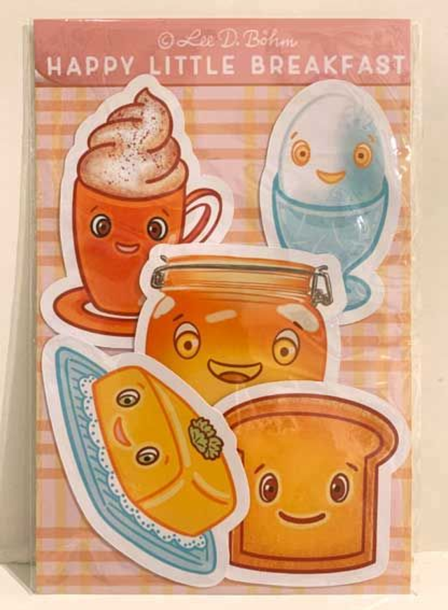 Die-Cut-Sticker - Bundle "Happy Breakfast Honey"