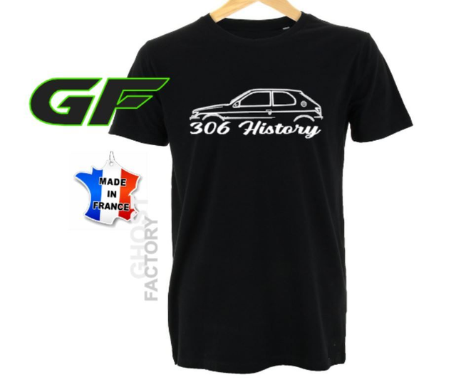 T-shirt Peugeot 306 History