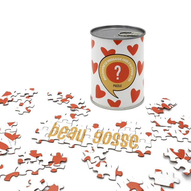 Puzzle à message "Beau Gosse"