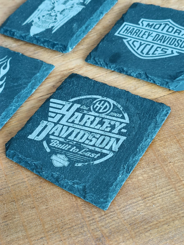 Sous verre en ardoise