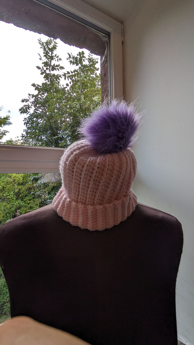 Bonnet rose femme