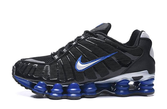 Nike Shox TL Noir Blanc Bleu (Vendu sans la boîte )