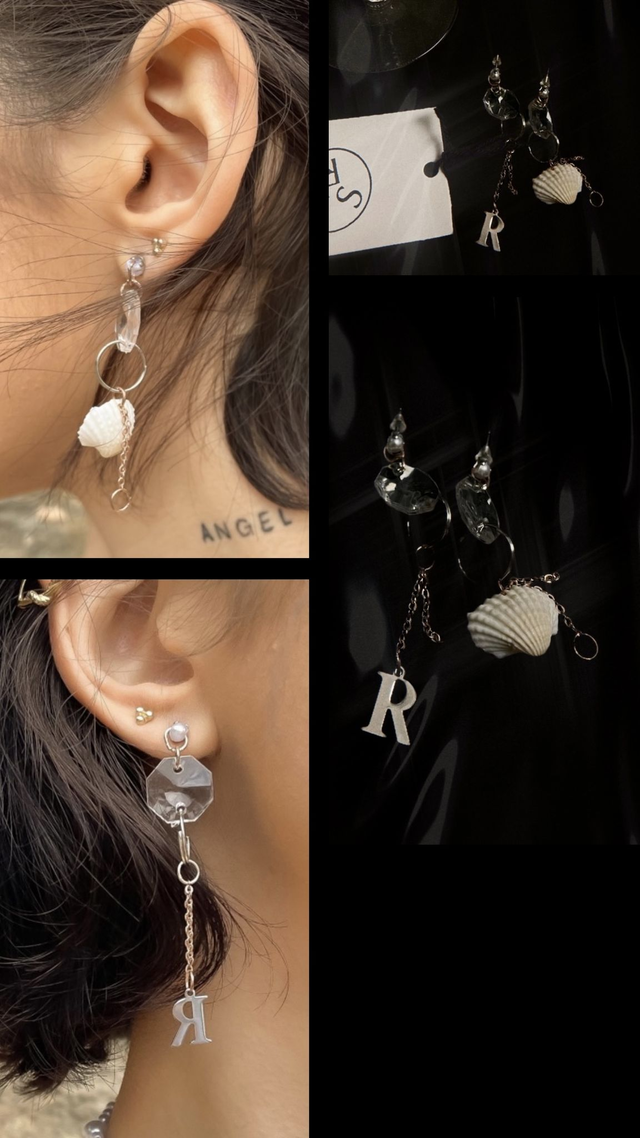 Boucles Asymétriques - Paul(e) Blanc