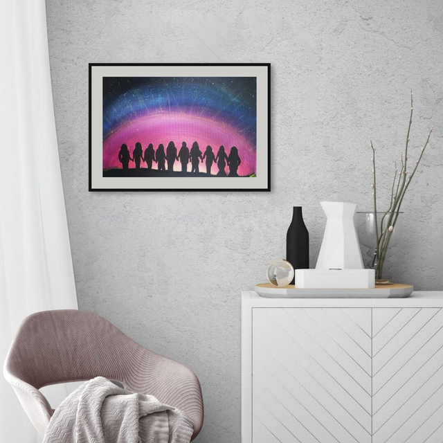 Sisterz Dusk Dance (UV Paint)