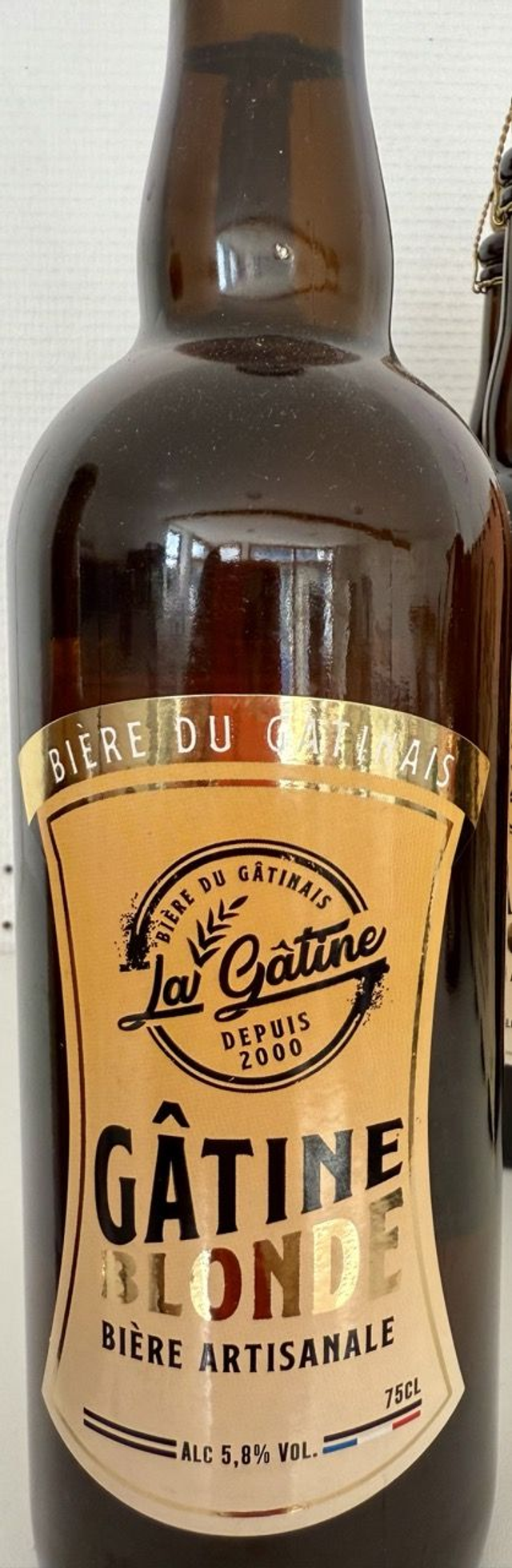 bière gâtine blonde 75 cL