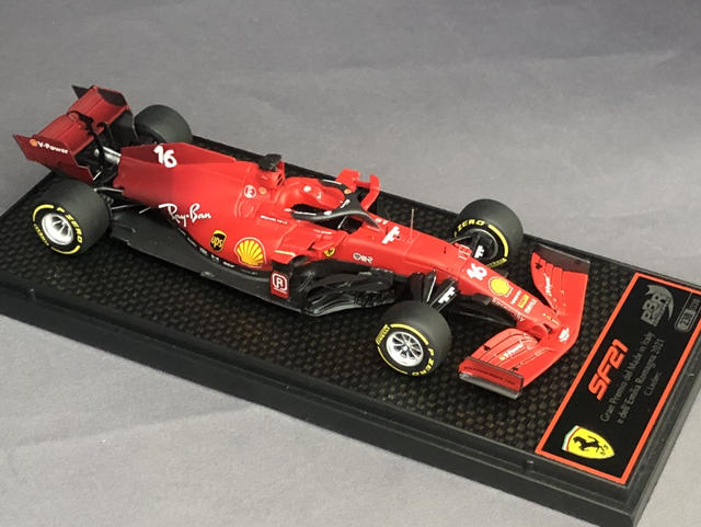 Ferrari SF21 Emilia Romagna GP 2021 #16 Ch. Leclerc BBR 1:43 Formel 1