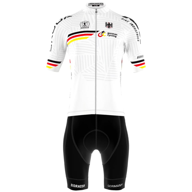 Germany Cycling Kit Jersey | Deutschland Bike Team Shirt | Summer Short Sleeve PRO FIT