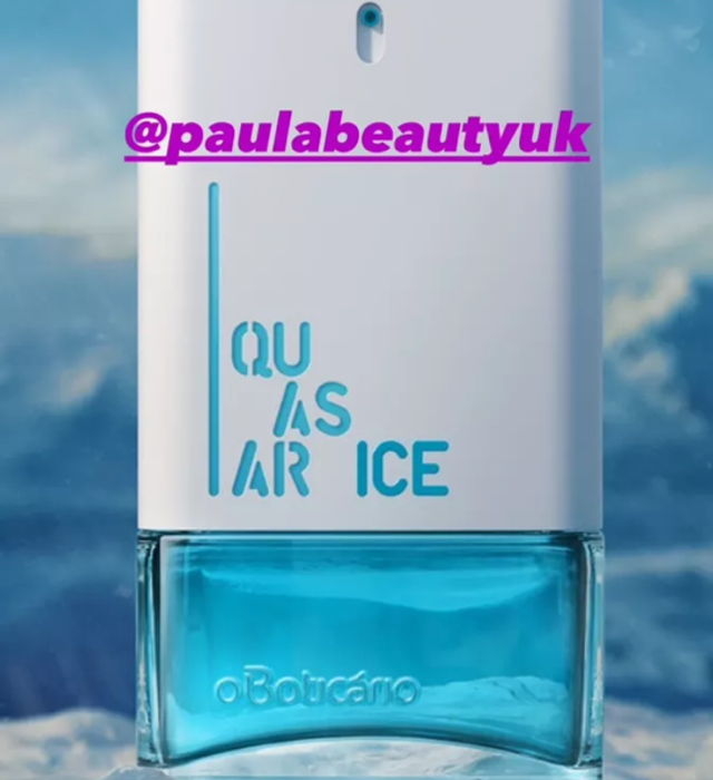 Quasar Ice Eau de Toilette, 100ml O Boticário * Colônia Masculina