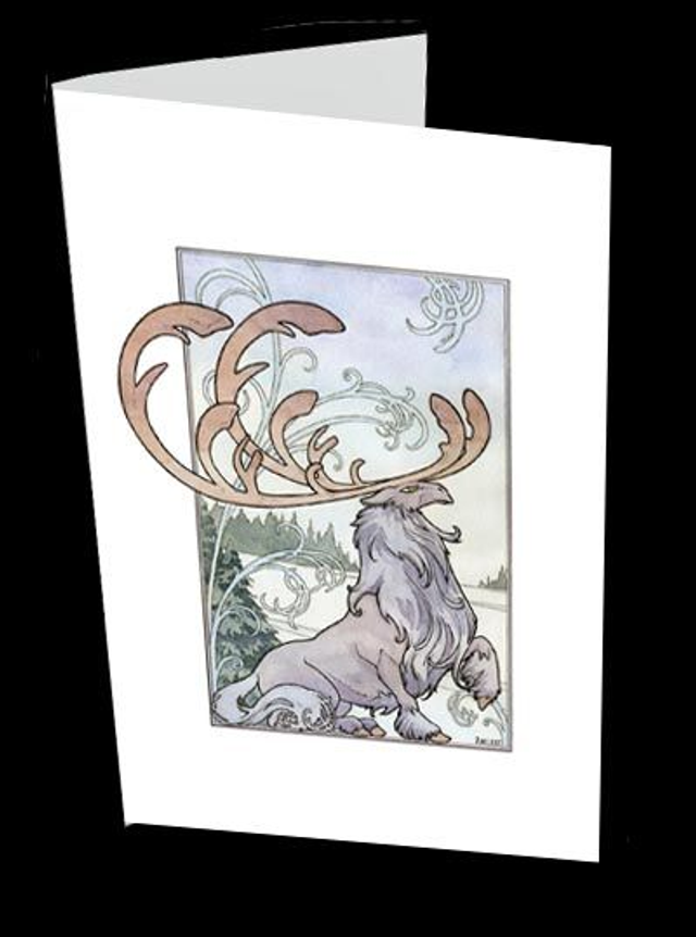 Hiver - cartes de vœux sans texte