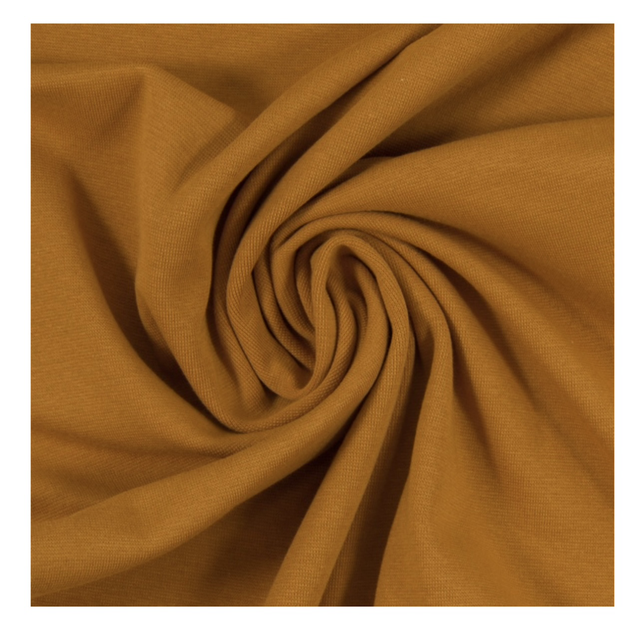 Bündchen 0,25m senfgelb 