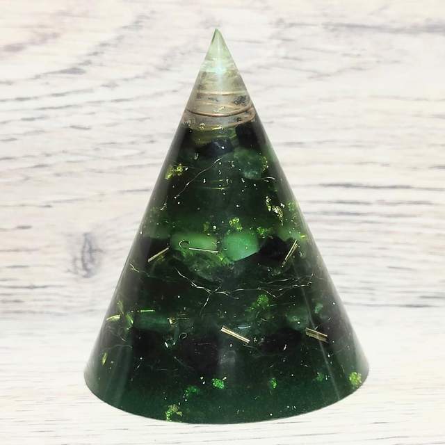 Grand cône aventurine 