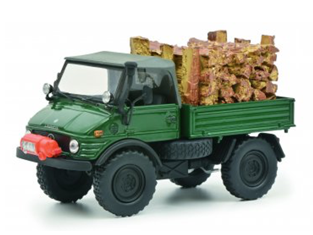 Mercedes Benz Unimog 406 mit Ladegut Schuco 1:43