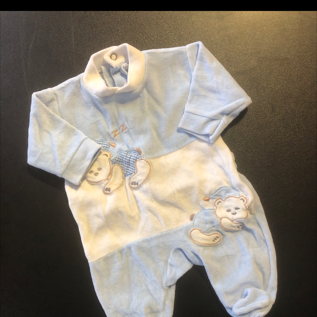 Pyjama velours Tom kids