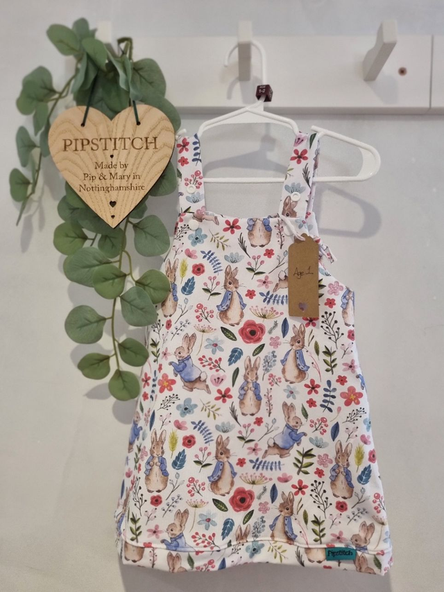 Pinafore Dress Peter Rabbit