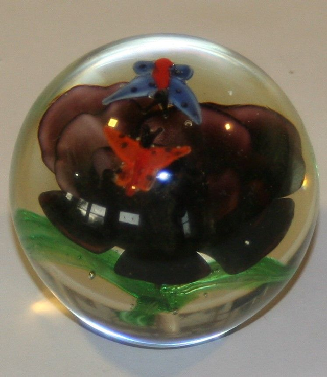 Briefbeschwerer Glas Fusing