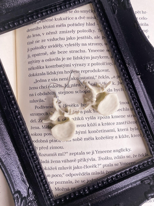 Náušnice Osteology Obratel