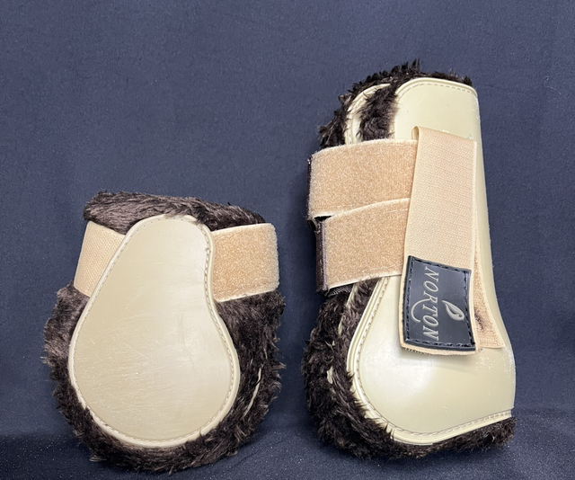 Ensemble guêtres/ protèges boulets Norton Poney