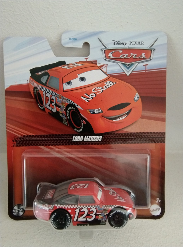 Disney Pixar Cars 1 - Todd Marcus - No Stall #123