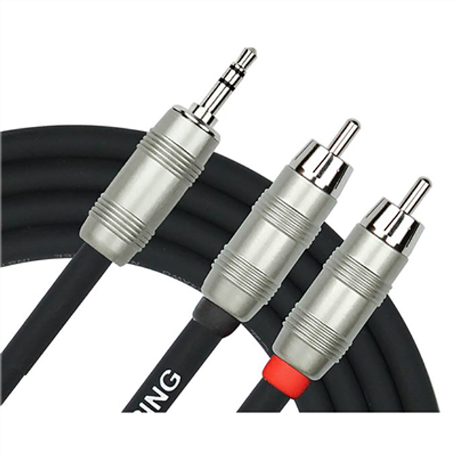 Kirlin Pro Deluxe 3.5Mm Rca Phono Stereo