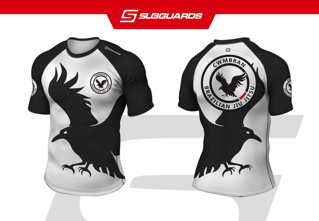 Crow Rashguard - Short Sleeve 3x Small