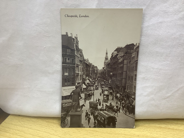 Cheapside ,London National Series Vintage Postcard  M & L Ltd. Our Ref Number A99 £2.85