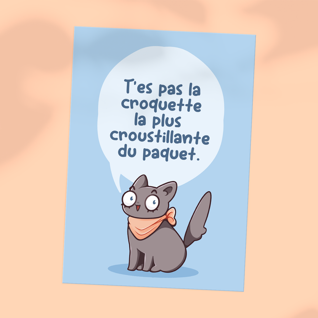 Print A5 LA CROQUETTE