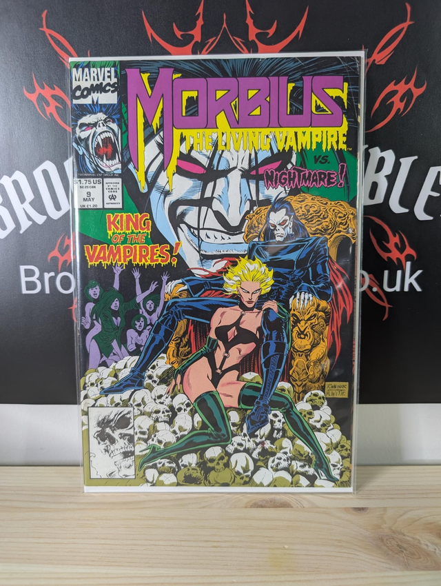 Morbius The Living Vampire #9 1993 