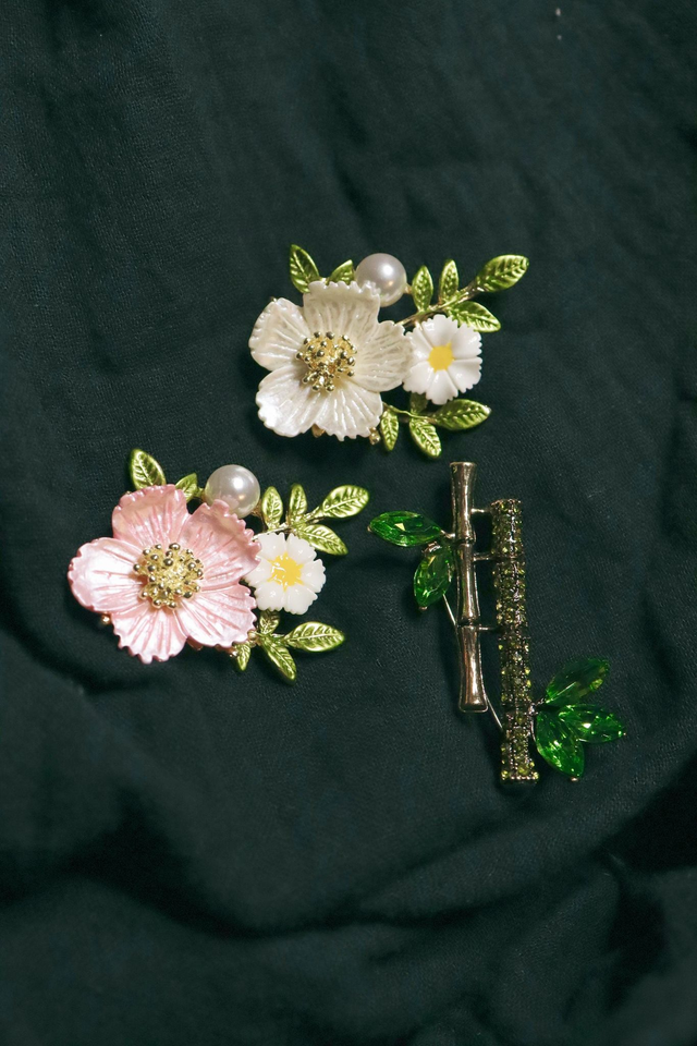 Broches • Hong kong garden