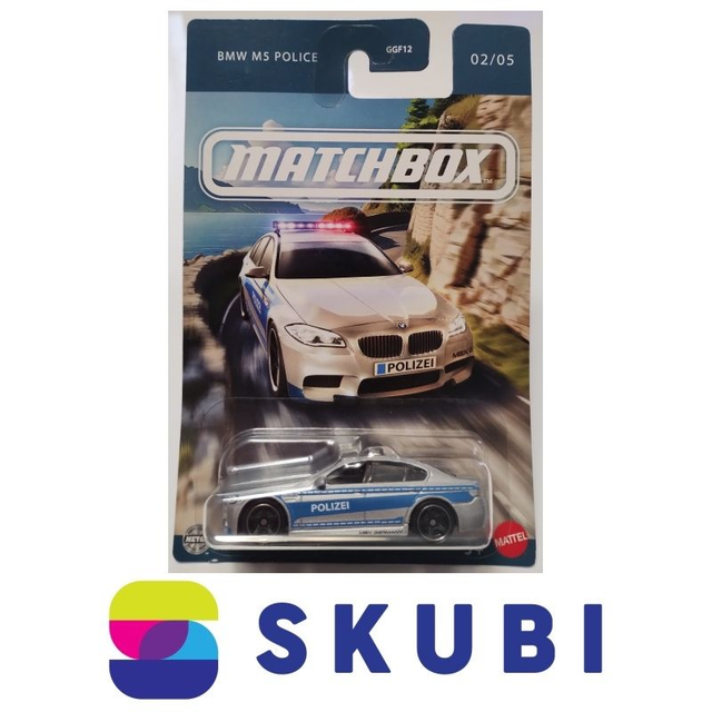BMW M5 Police Polizei - Matchbox 02/05