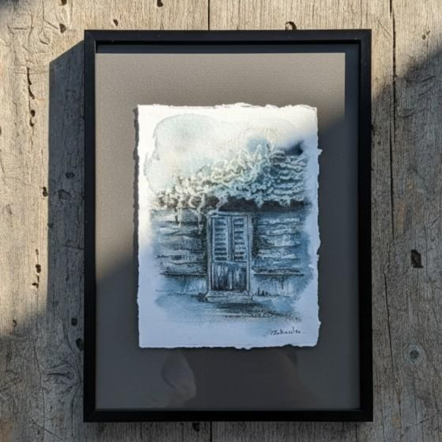 Pastel - case créole #1 - Les Trois Ilets - Martinique 