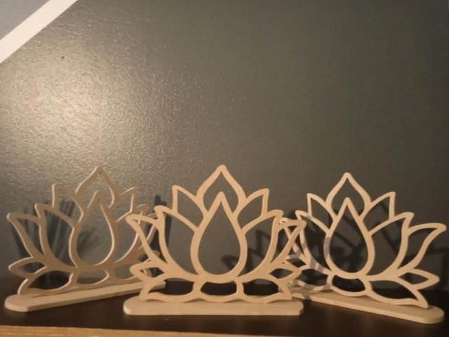 Fleur de lotus a poser 