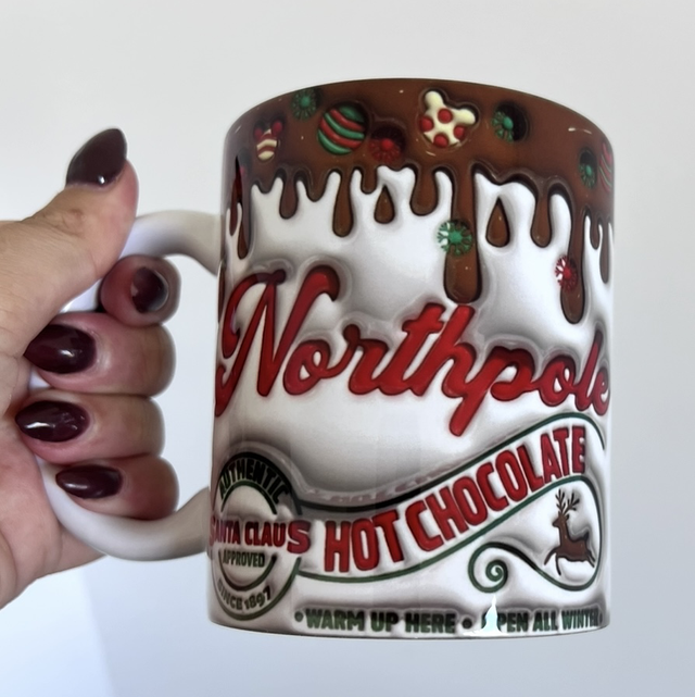 Mug de Noël North pôle 