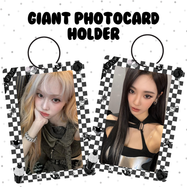 Aespa Giant Photocard Holders