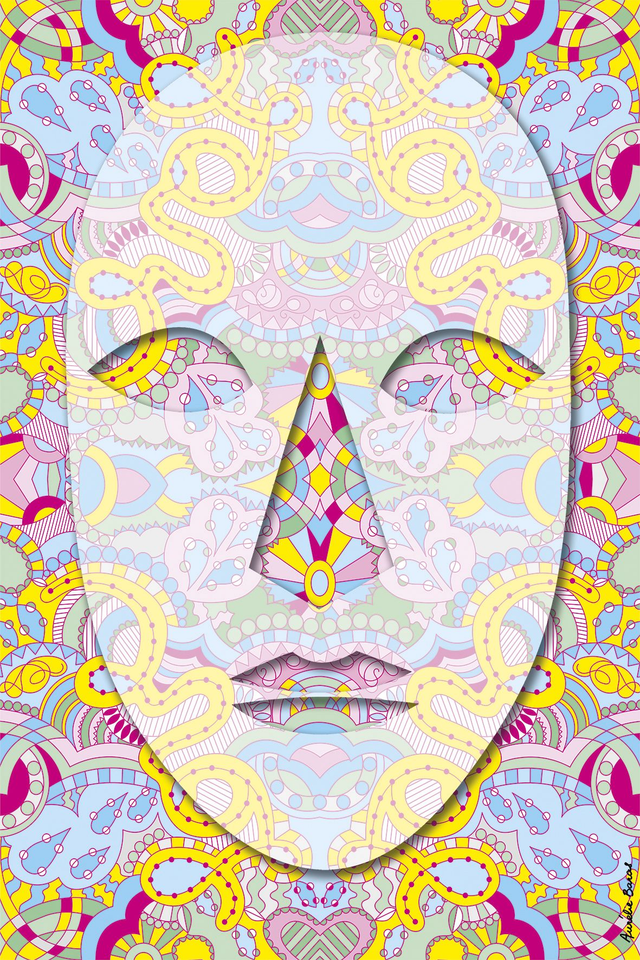 IMPRESSION D’ART / MASQUE VÉNITIEN (02)