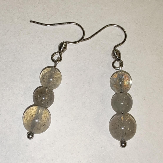 Boucles d'oreilles Labradorite 3