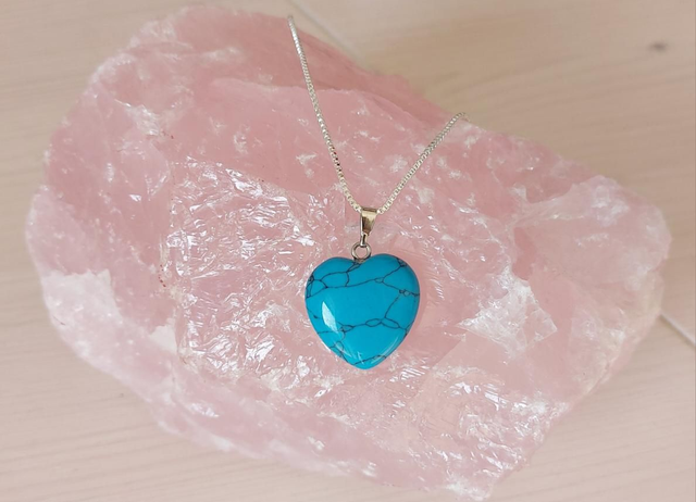 Cœur Turquoise de Chine