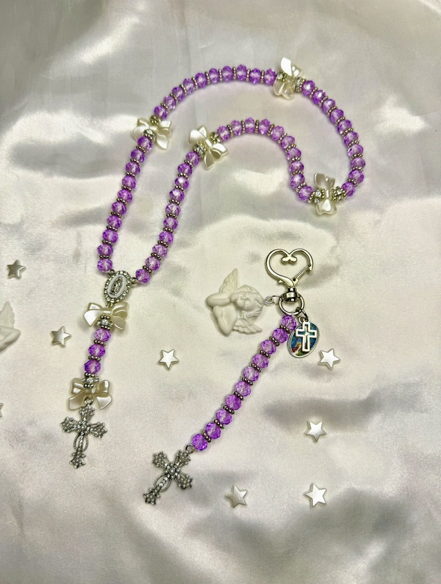 Chapelet + porte-clé A G A R