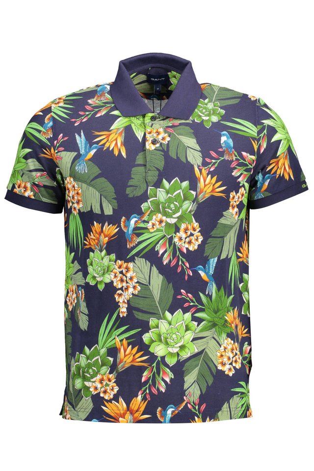 GANT POLO MANICHE CORTE UOMO BLU