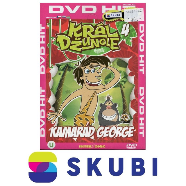 DVD Král džungle 4 - Kamarád George / George of the Jungle  - CZ, SK, HU, EN