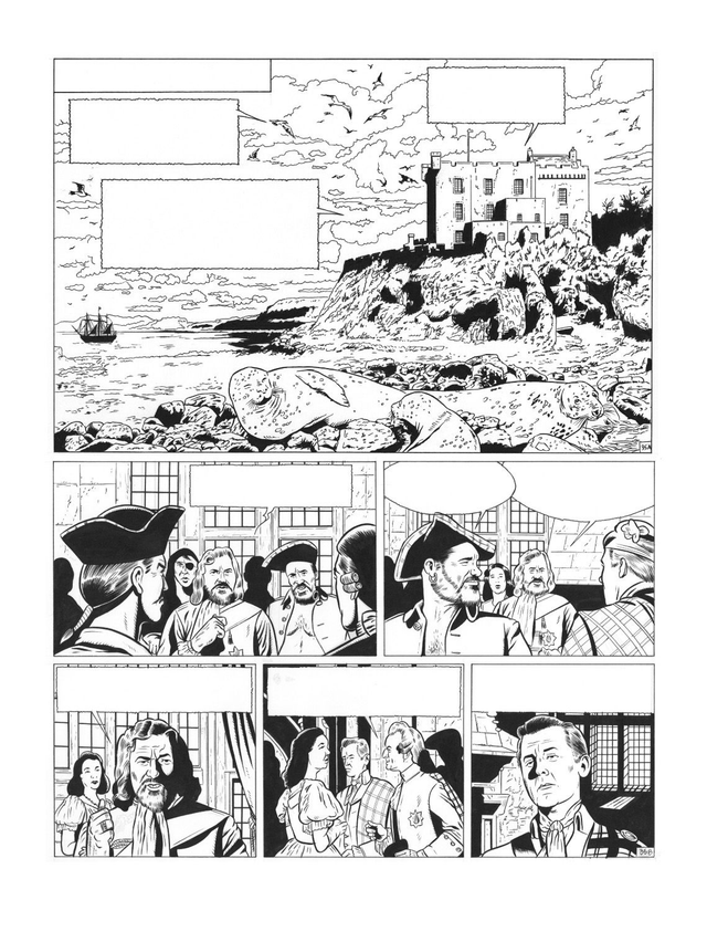 LES FANTOMES DU LOCH ( Tirage de tête noir et blanc ) en série limitée