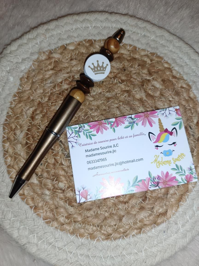 Stylo avec recharge Perle Bois